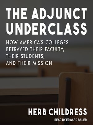 cover image of The Adjunct Underclass